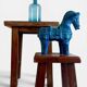 Sculpture de cheval Bitossi Rimini Blu par Aldo Londi, Italie, vers 1965