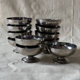 Vintage stainless steel cups
