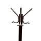 French Mid Century Standing Coat Rack, 1950s