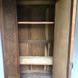 Antique wardrobe with mirror