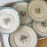 5 dessert plates