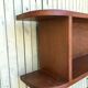 Vintage oak wall shelf