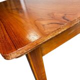 vintage en bois Table en teck