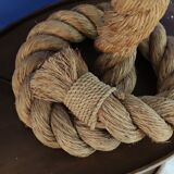 Large rope lamp year 60