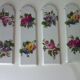 Vintage porcelain door handles.