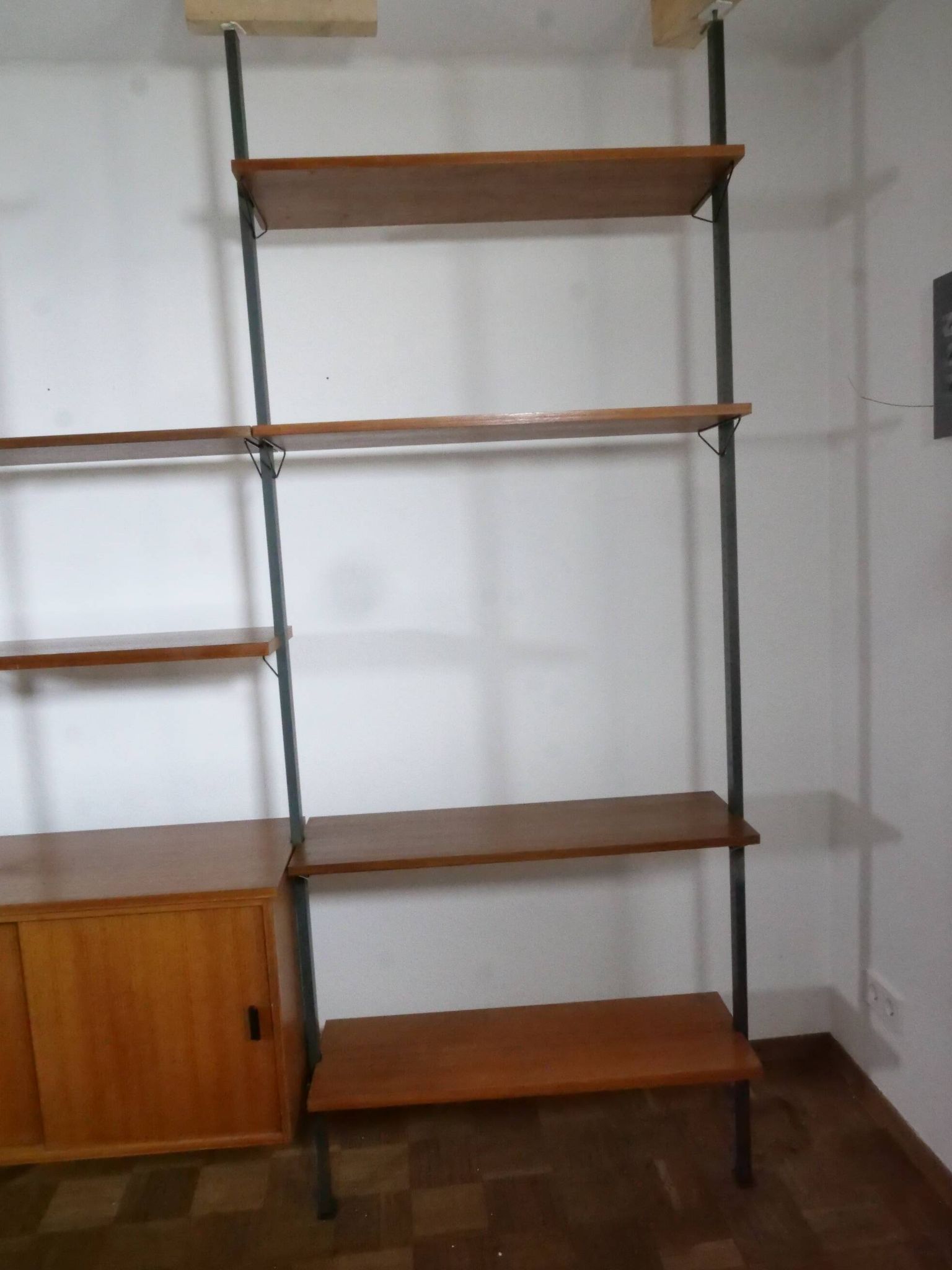 Mid-Century Teak Modular Shelf System by Olof Pira, Sweden, 1960s