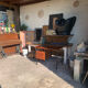 Bureau vintage moderniste années 70