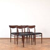 Mid-Century Teak Dining Chairs by Gustav Herkströter for Lübke, 1960s, Set