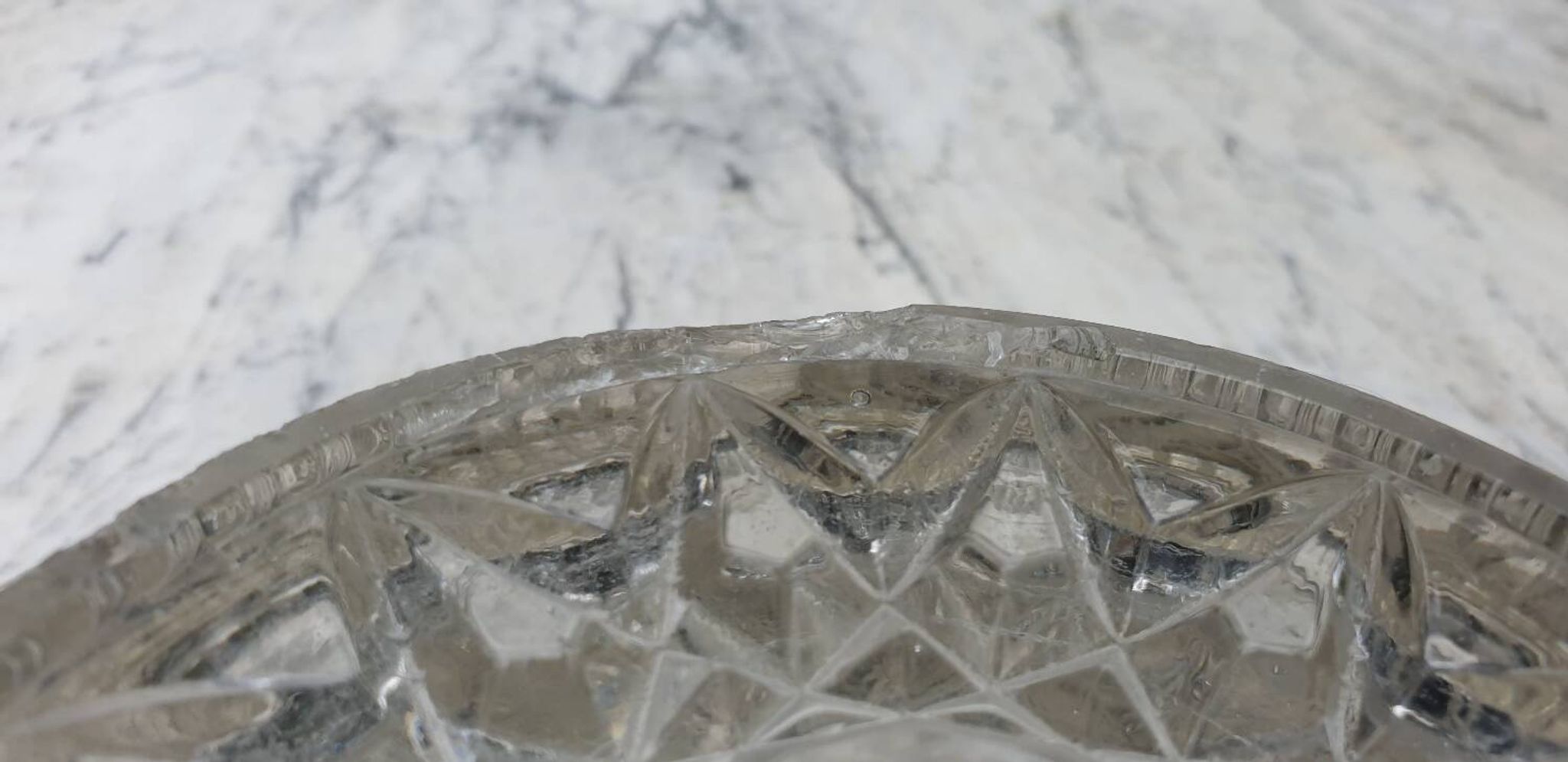 Coupe saladier en cristal 29cm