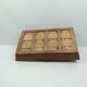 Rectangular wooden basket and crate