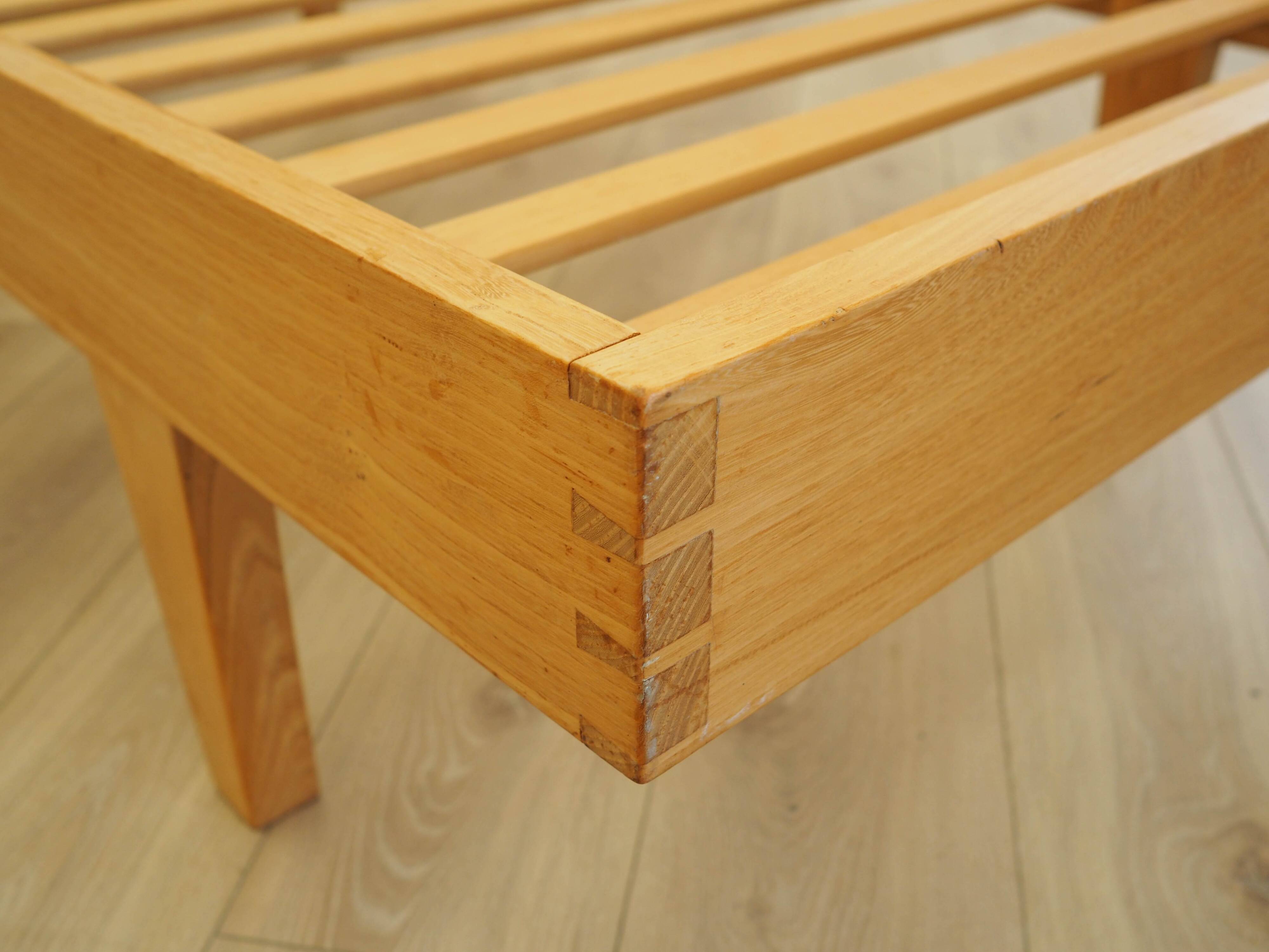 Ash bed, Danish design, 1970s, made in Denmark