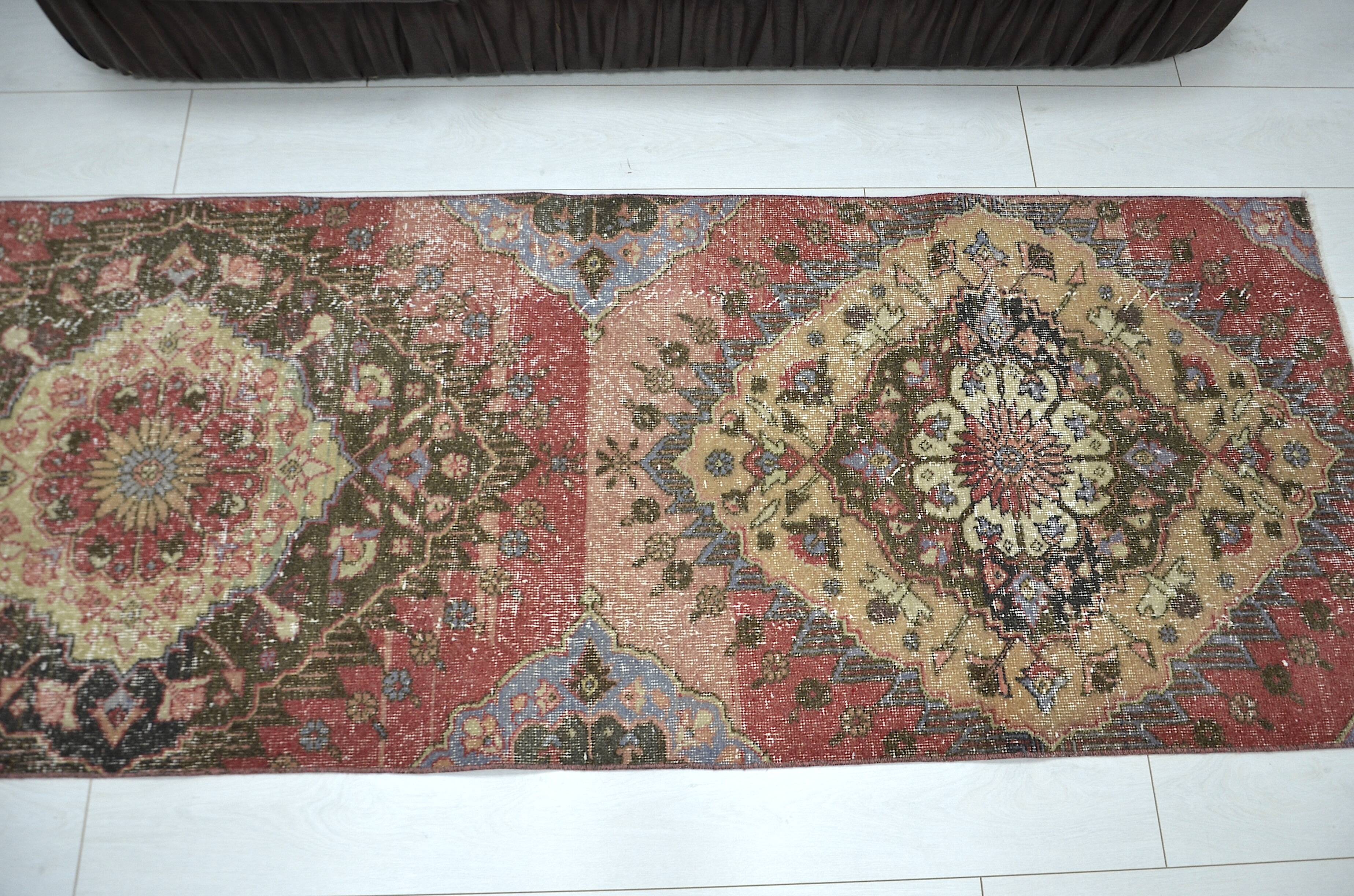 Red & Green Turkish Runner sk 2249