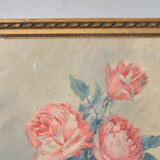 Watercolor bouquet of peonies