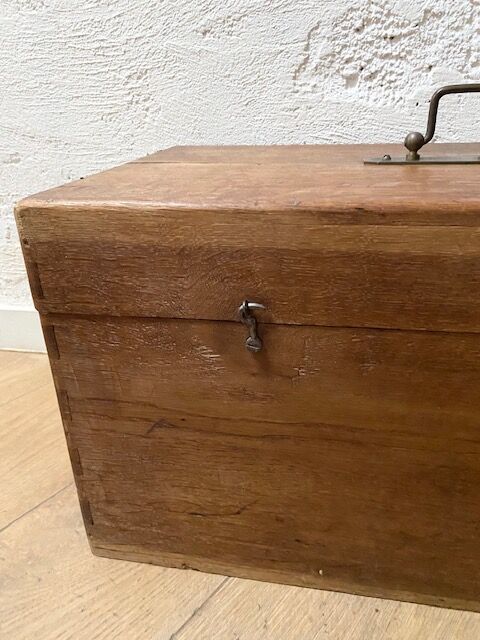 Wooden chest