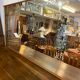 Brewery mirror, hollow engraved glass, perfect condition