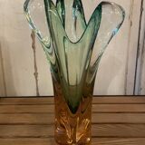 Vase en verre de bohème de Joseph Hospodska