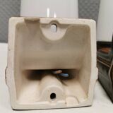 Ceramic bathroom lamp designed by Sigvard Bernadotte for IFÖ Sweden.