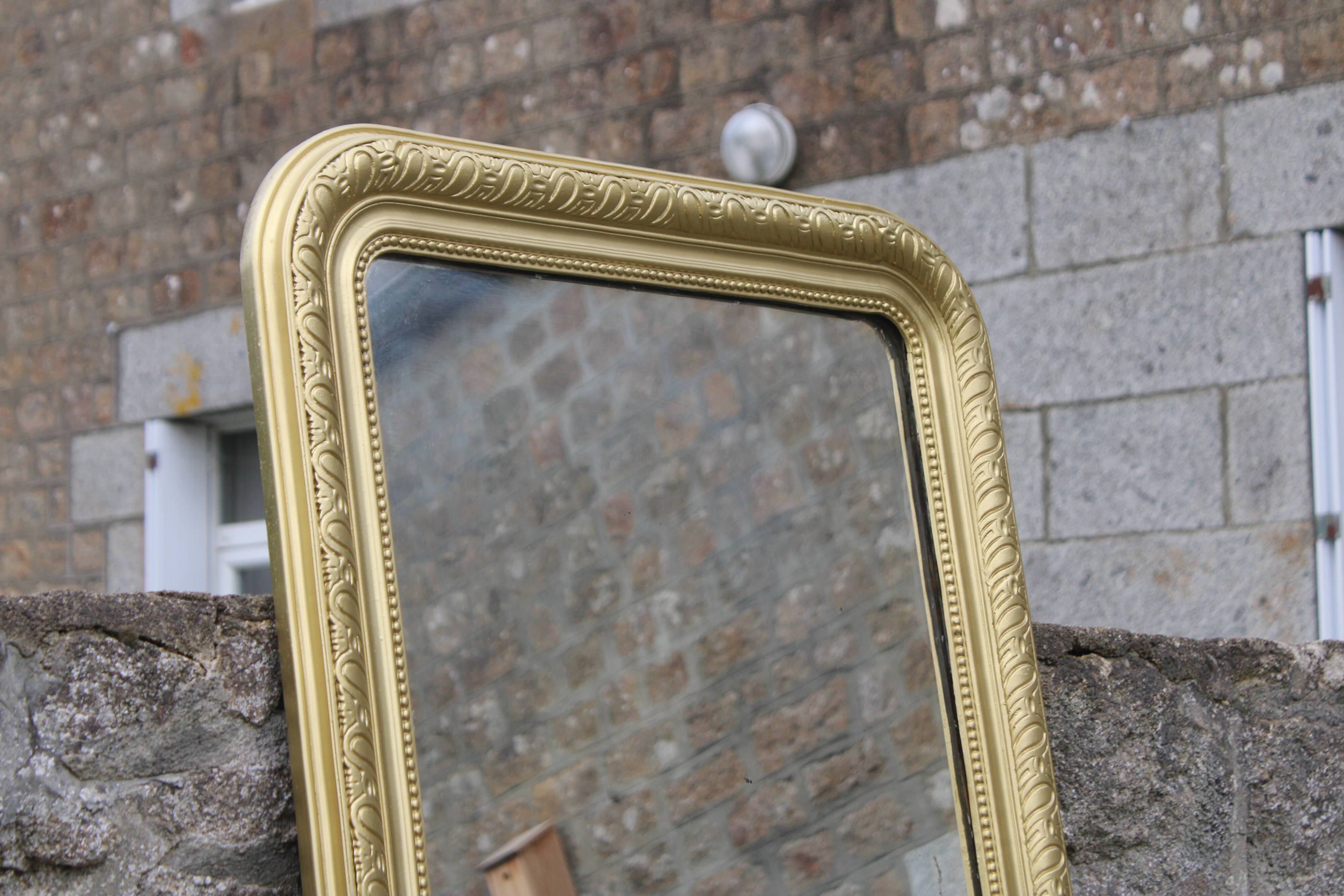 Antique mirror in Louis Philippe style