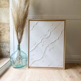 White textured board