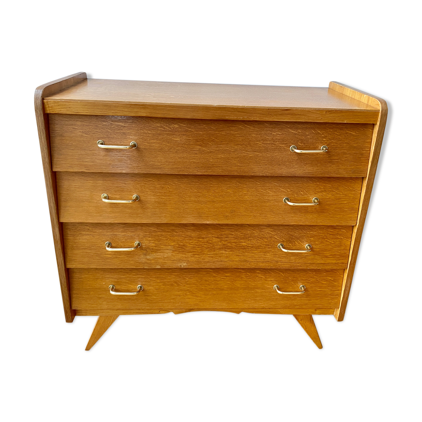 Chest of drawers vintage feet compass