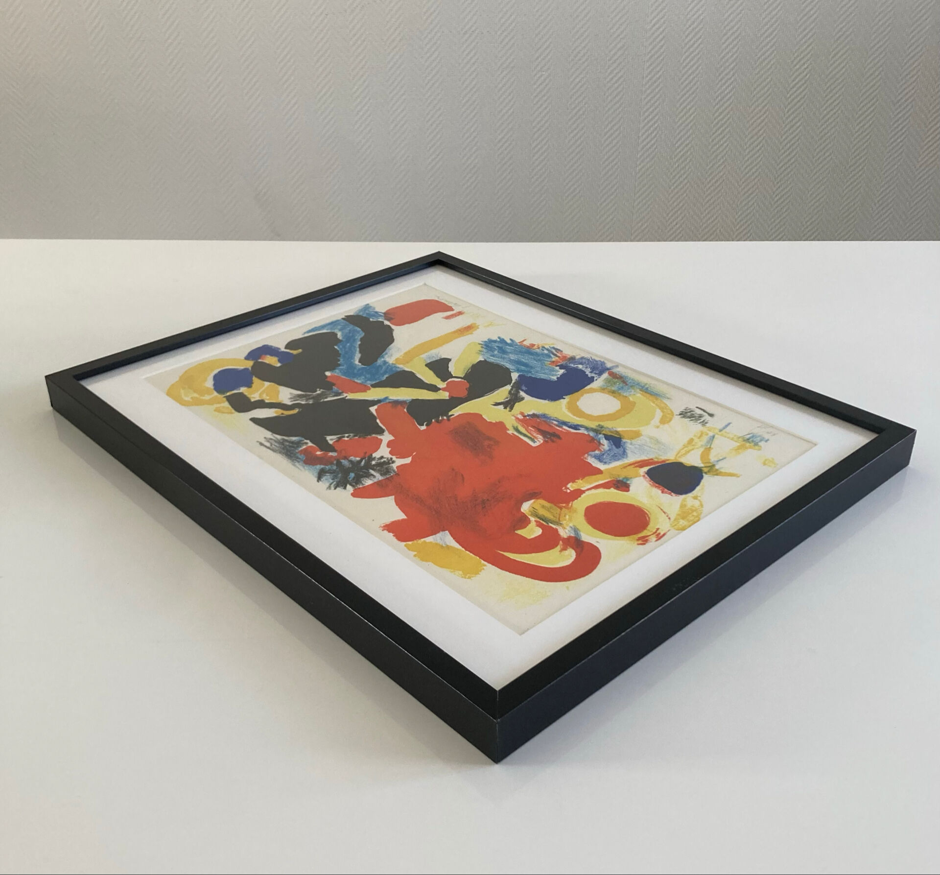 Numbered lithograph 19/20 and signed by Ger Lataster - Circa 1956