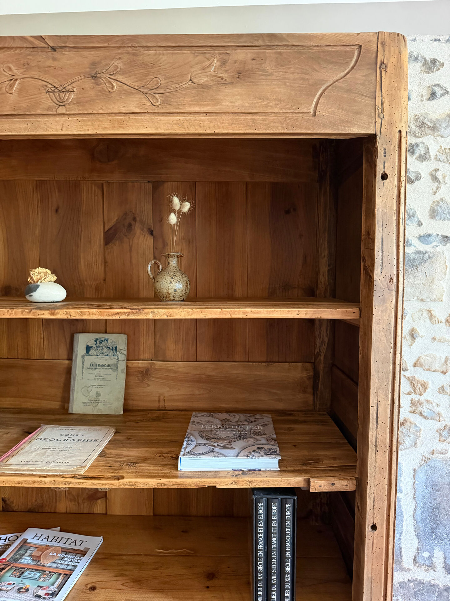 Renovated wooden library