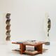 Table basse par Frank Lloyd Wright pour Cassina, années 1990