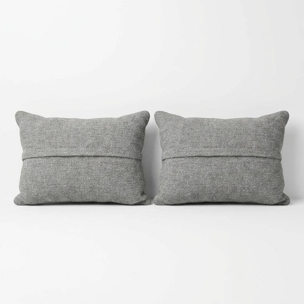 Set of 2 vintage Turkish cushion covers 41x61 cm