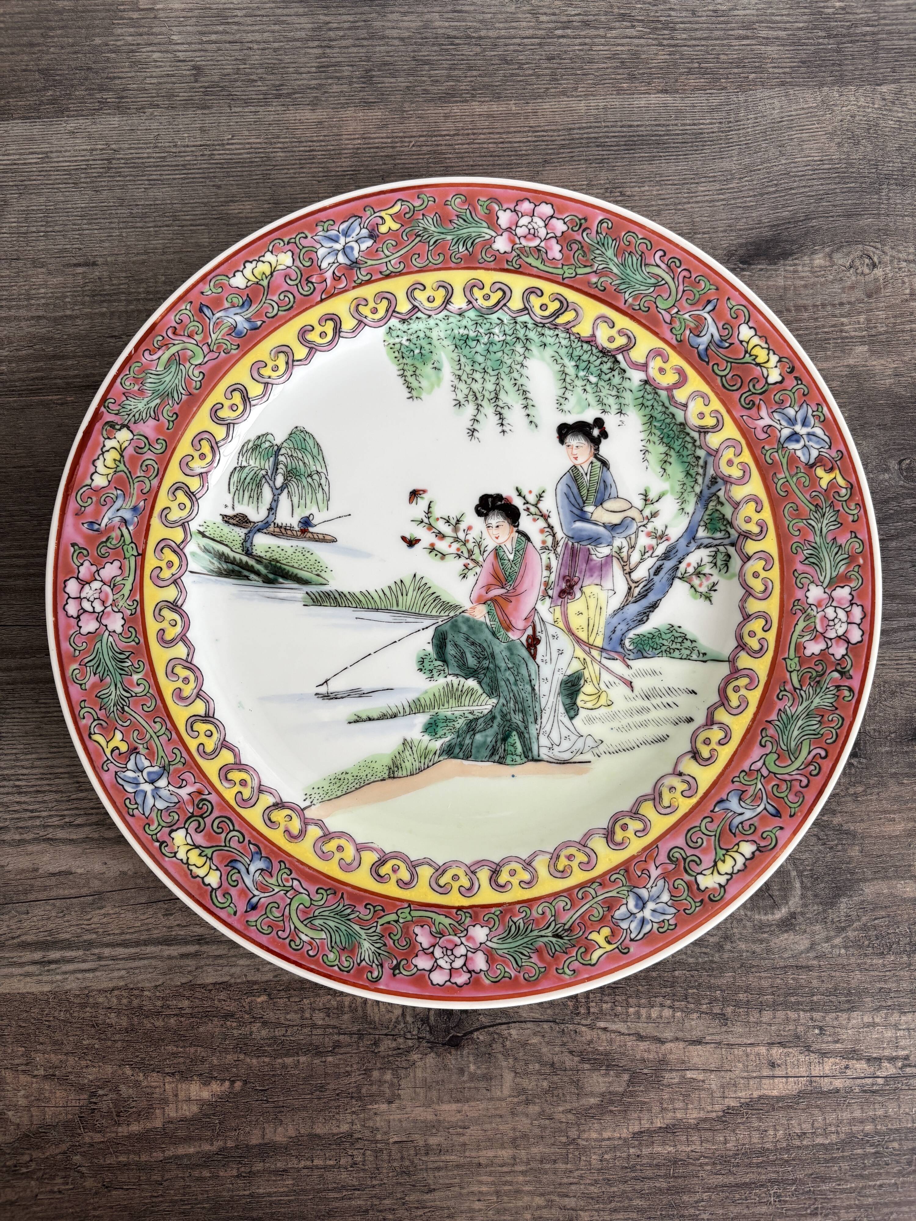 Chinese porcelain plate