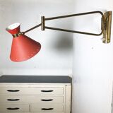 Diabolo wall lamp by René Mathieu, 1950