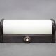 Czechoslovak Art Deco Bakelite Tubular Wall Light with Milk Glass, 1940s