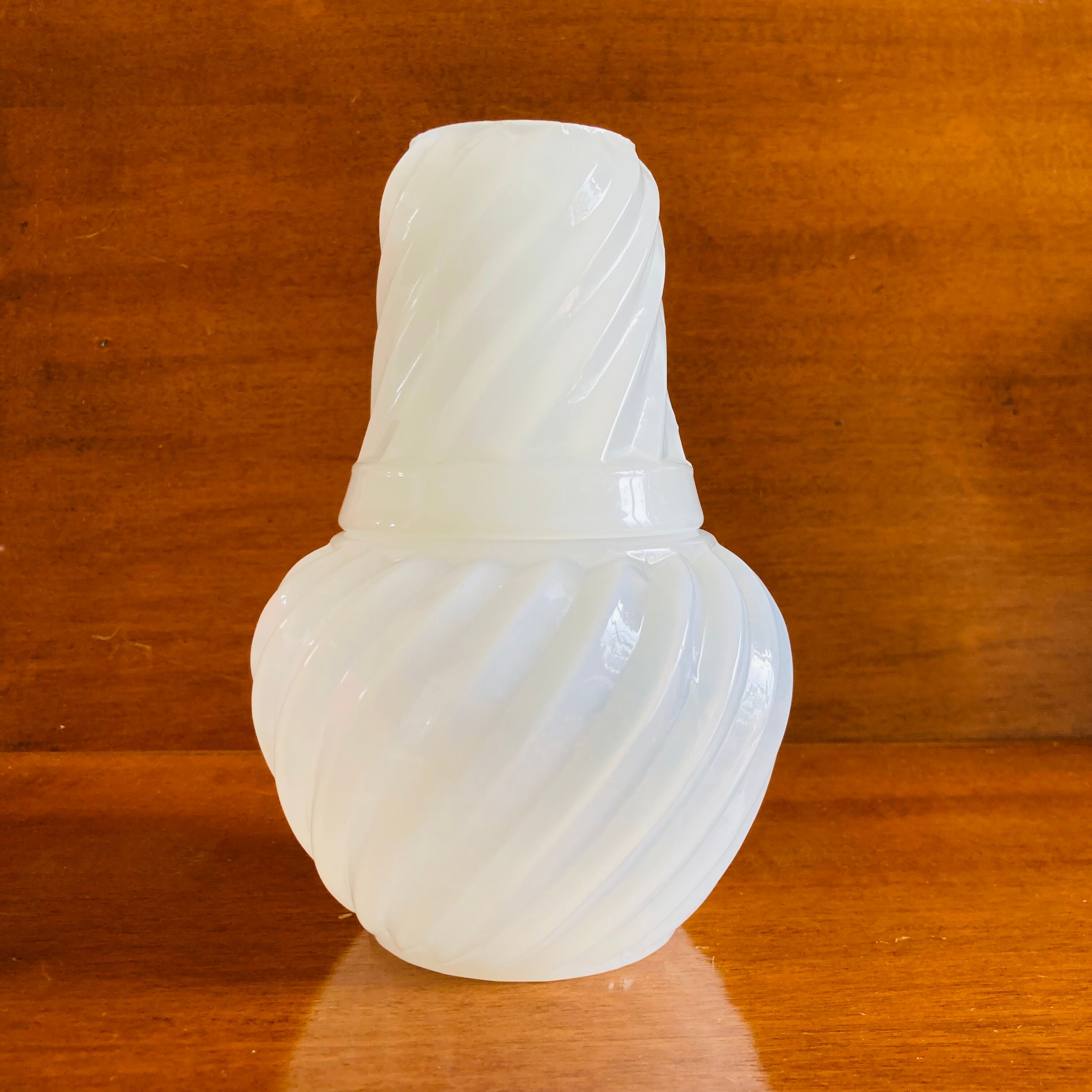 Night decanter crystal opaline Vallerysthal