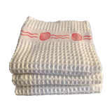 Set of 3 honeycomb tea towels