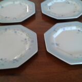 6 Dessert plates, original. vintage