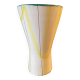 Roger Capron Vallauris vase in ceramic, graphic decoration.