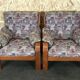2x 60s 70s Teak Easy Chair Olsen & Laursen Danish Design Denmark