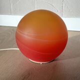 Vintage Saturn table lamp 70s WOFI, space age floor