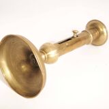 Pair of brass candlesticks