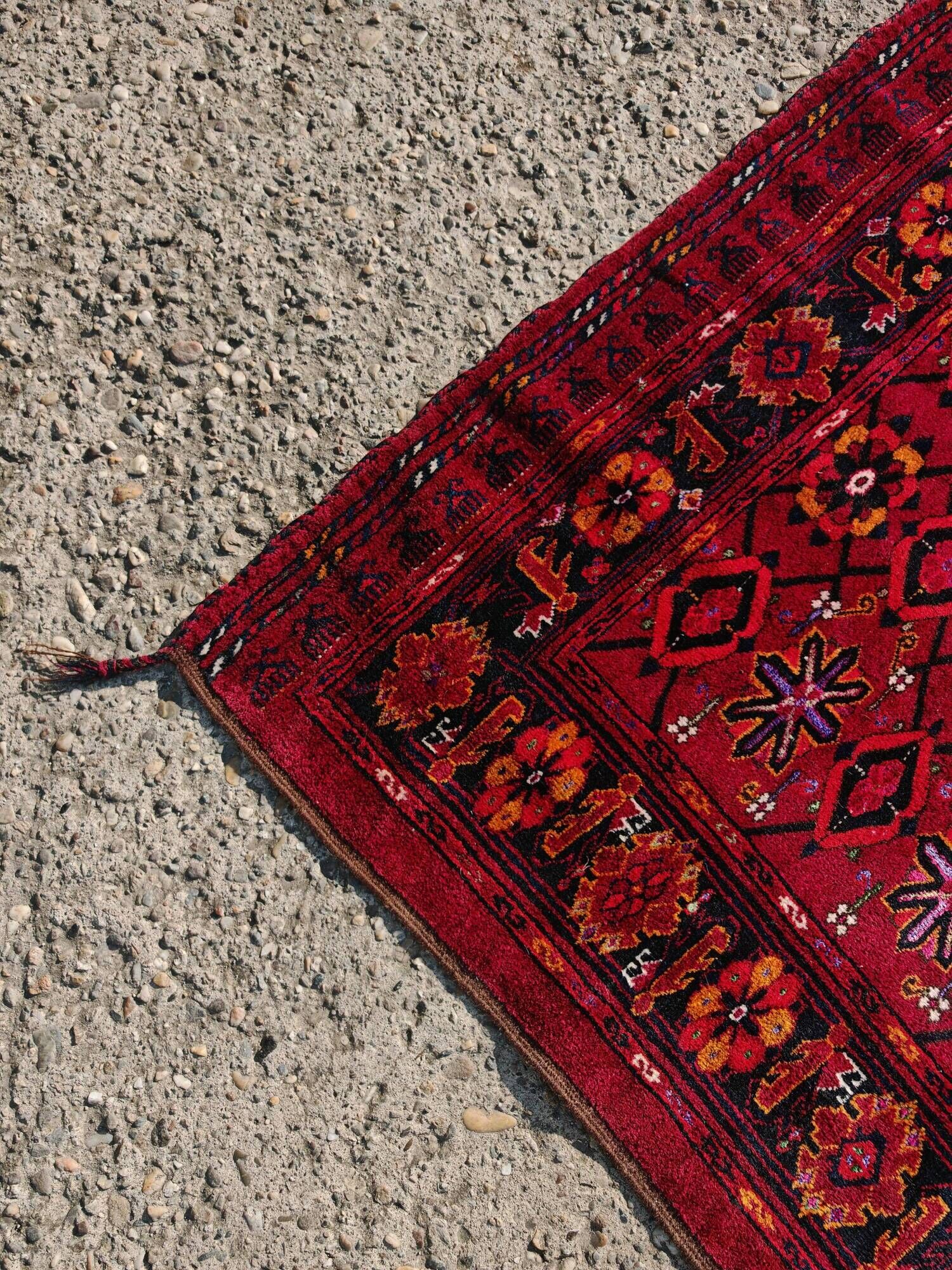 Vintage Turkmen Ersari "Mina Khani" Chuval from the 1930s