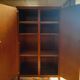 Armoire d'école pieds compas vintage