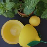 Vintage lemon ice cube tray