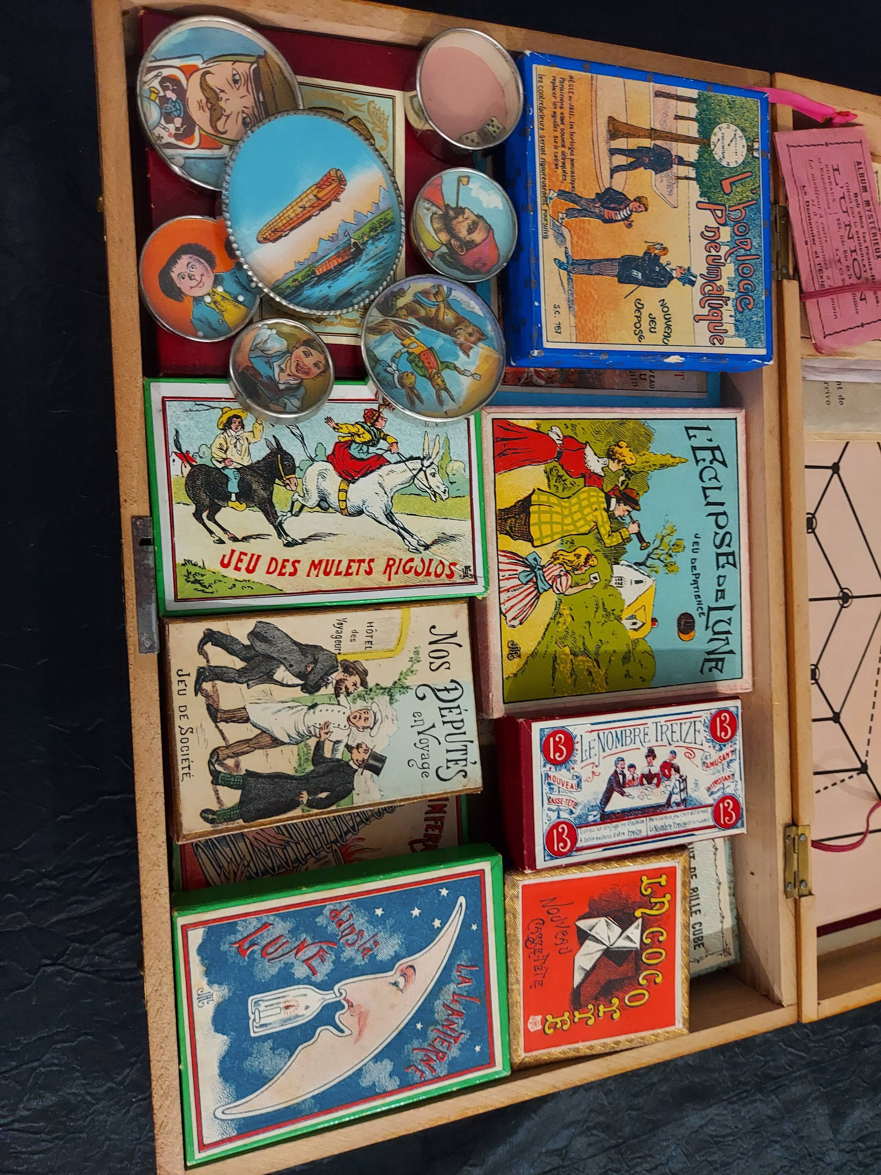 Former 1920s Games Box "New Games Reunited""