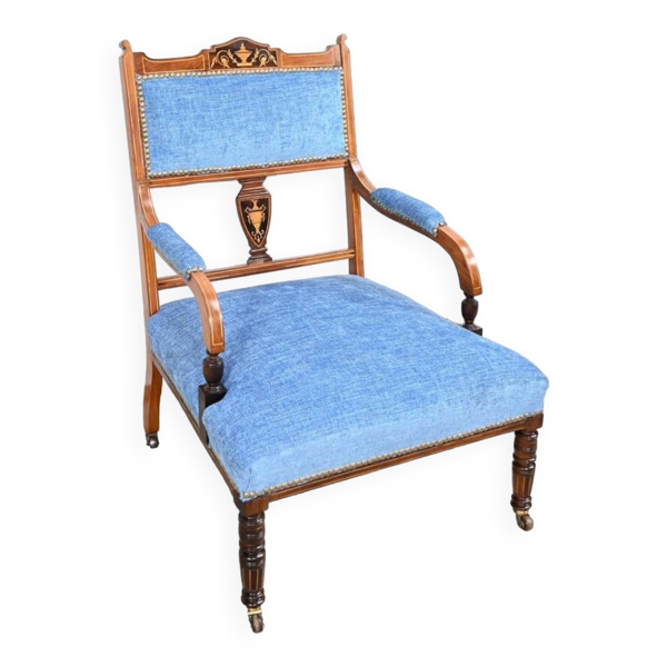 Fauteuil en palissandre, époque Restauration, début XIXème