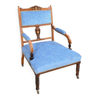 Fauteuil en palissandre, époque Restauration, début XIXème