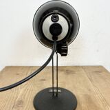 Lampe Photo de Table Vintage en Émail Noir, 1950s