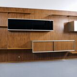 MODULAR WALL SYSTEM WITH ROSEWOOD PANELS GEORGES FRYDMAN 1970s