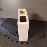 Vintage cracked ceramic vase