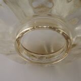 Matching Pair Mid Century Amber Glass Bubble Glass Replacement Shades 5593