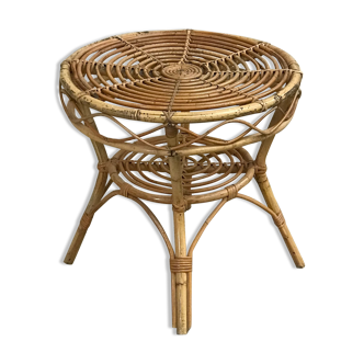 Rattan table 1950