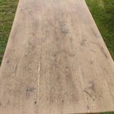 Small oak farm table